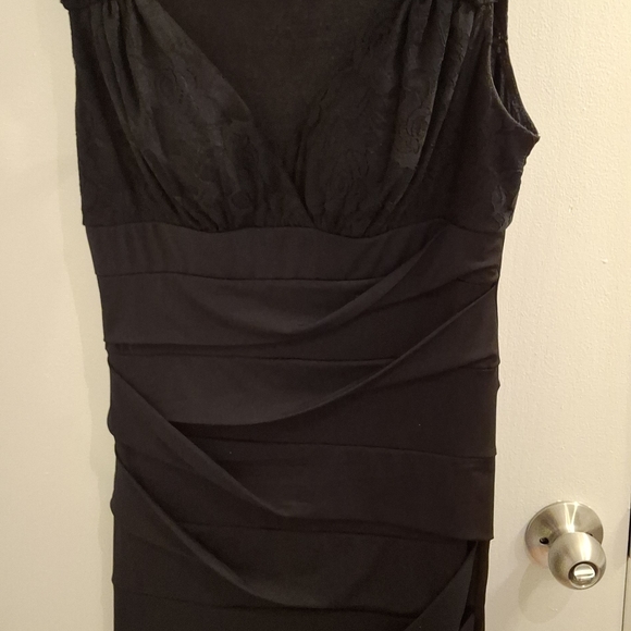 Ruby Rox Black Ruched Mini Dress - Picture 3 of 4